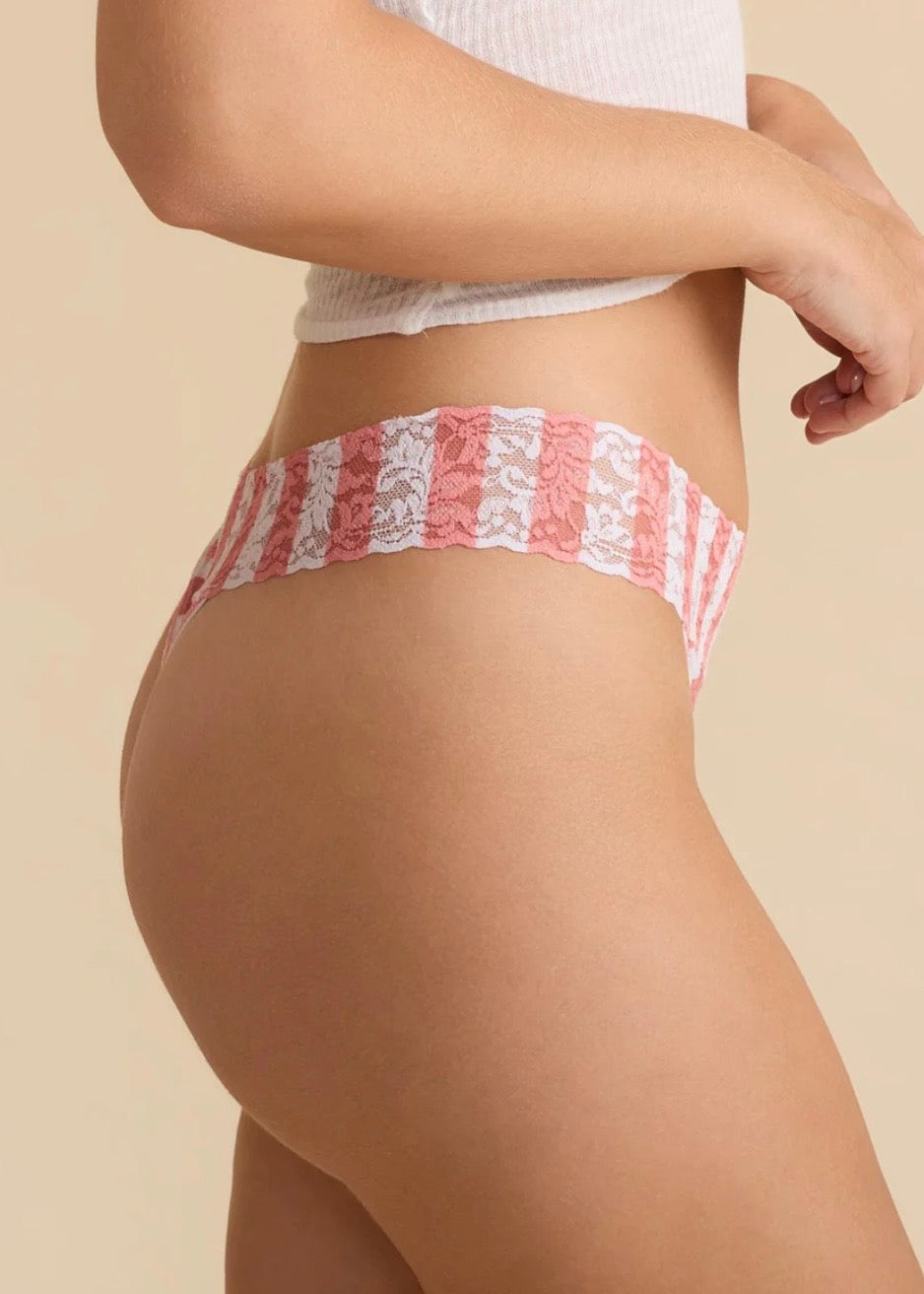 Printed Signature Lace® Thong