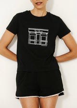 Cafe Brunette Paris Tee