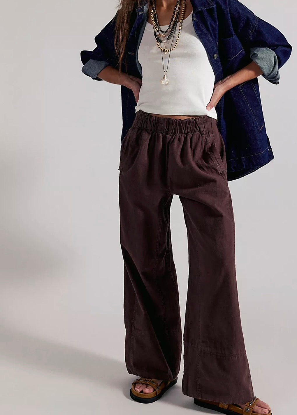 * pre-order * Day's End Linen Pull-On Pants