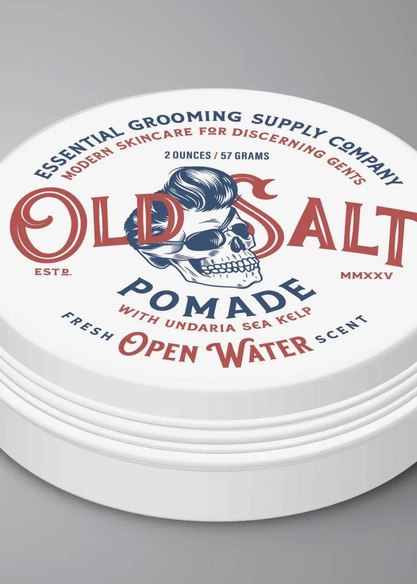Pomade - Open Waters(Oakmoss + Amber) with Undaria Sea Kelp