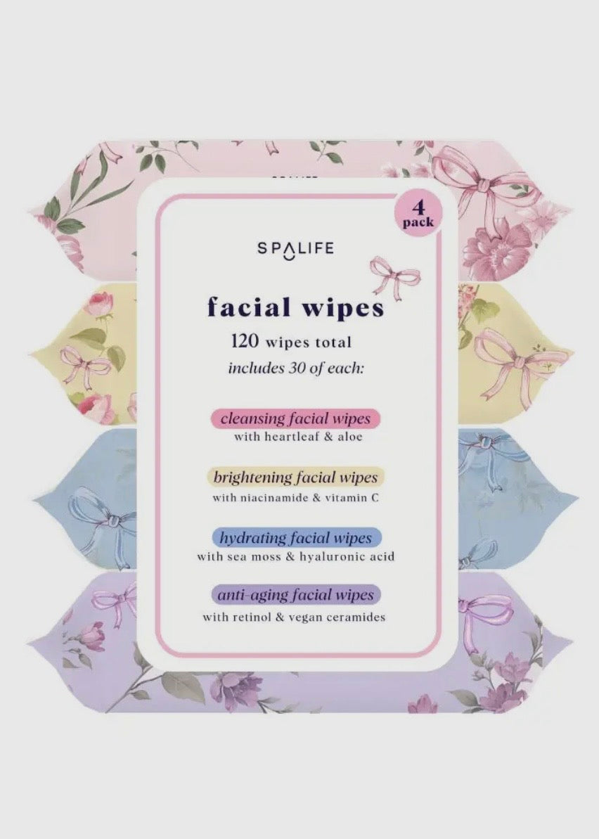 Skincare Makeup Remover Facial Wipes Multi-Pack - 4 Pk