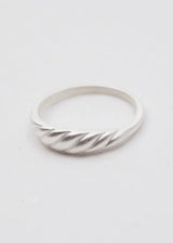 Meridian Signet Ring in Sterling Silver