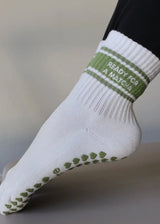 Ready For A Matcha Grip Socks