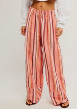 Day's End Linen Pull-On Pants