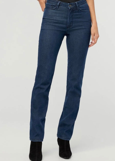 Performance Denim Lux High Rise Slim Straight