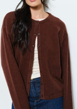 Chocolate Cardigan