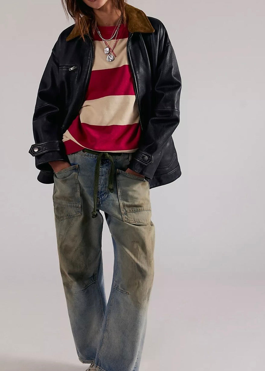 Classic Crew Wide Stripe