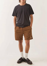 Everyday Corduroy Short Tobacco Brown