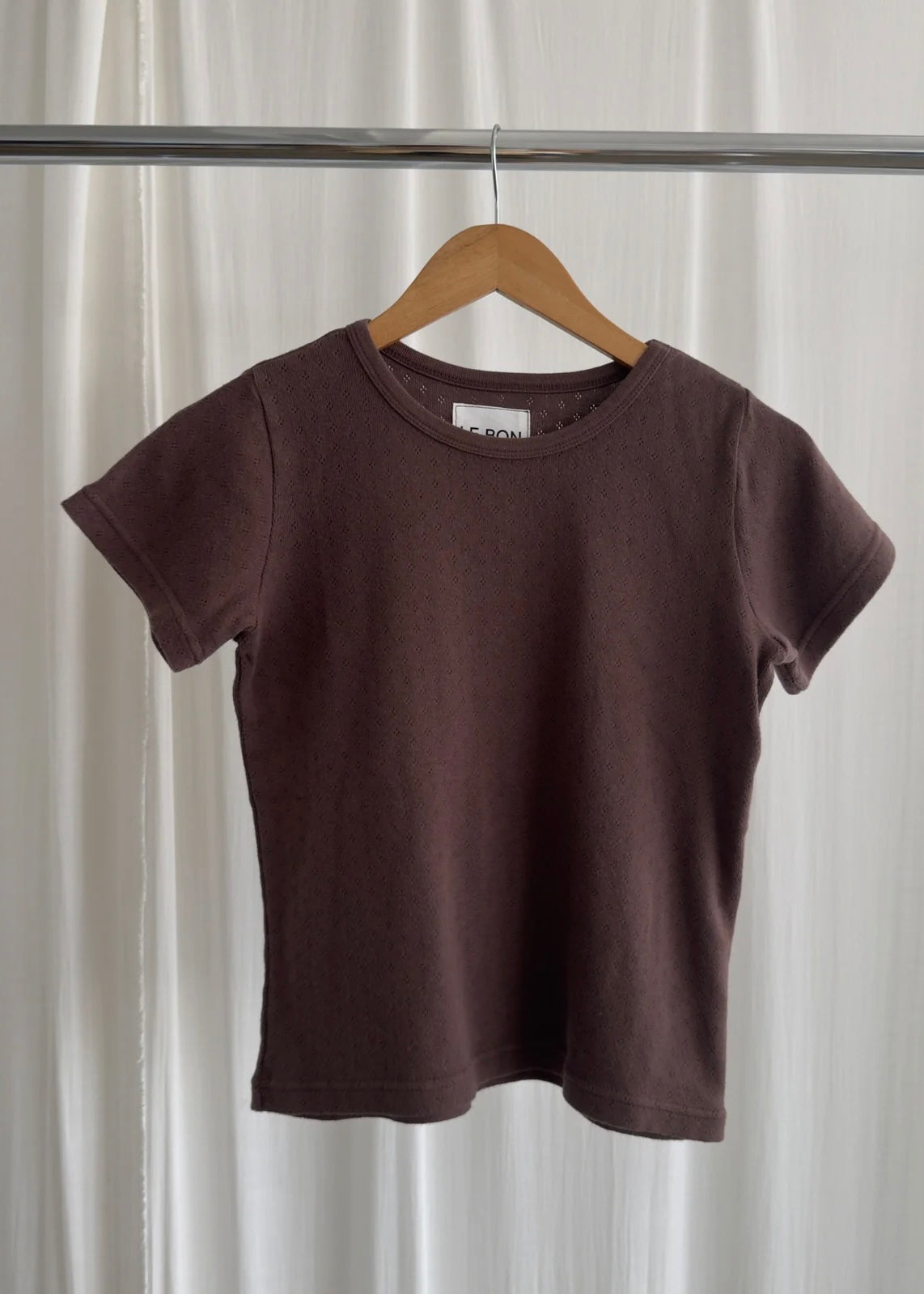 Pointelle Babe T-Shirt