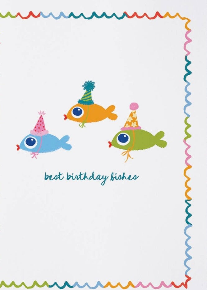 Best Birthday Fishes Card