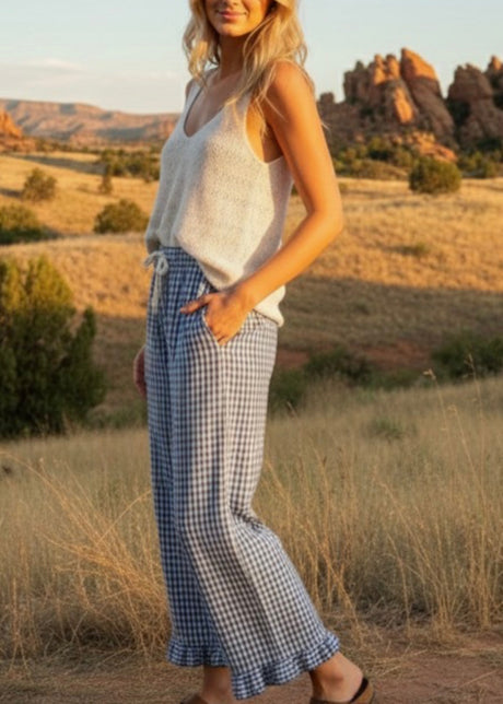 Penny Ruffle Hem Pants