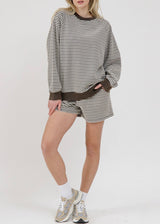 Mini Stripe Classic Crew
