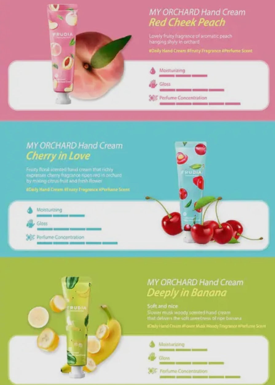 Fruida My Orchard Hand Cream Gift Set (6 Piece)