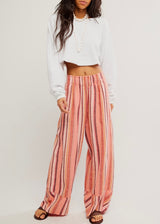 Day's End Linen Pull-On Pants