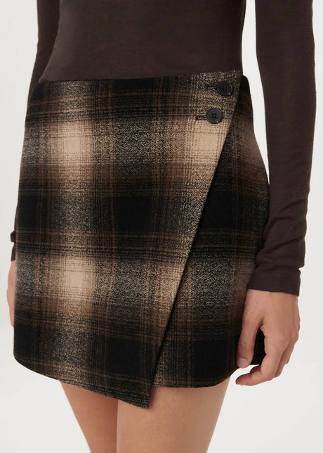 The Mini Wrap Skirt