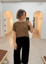 Button Front Blouse