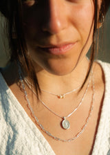 Lupine Necklace in Sterling Silver
