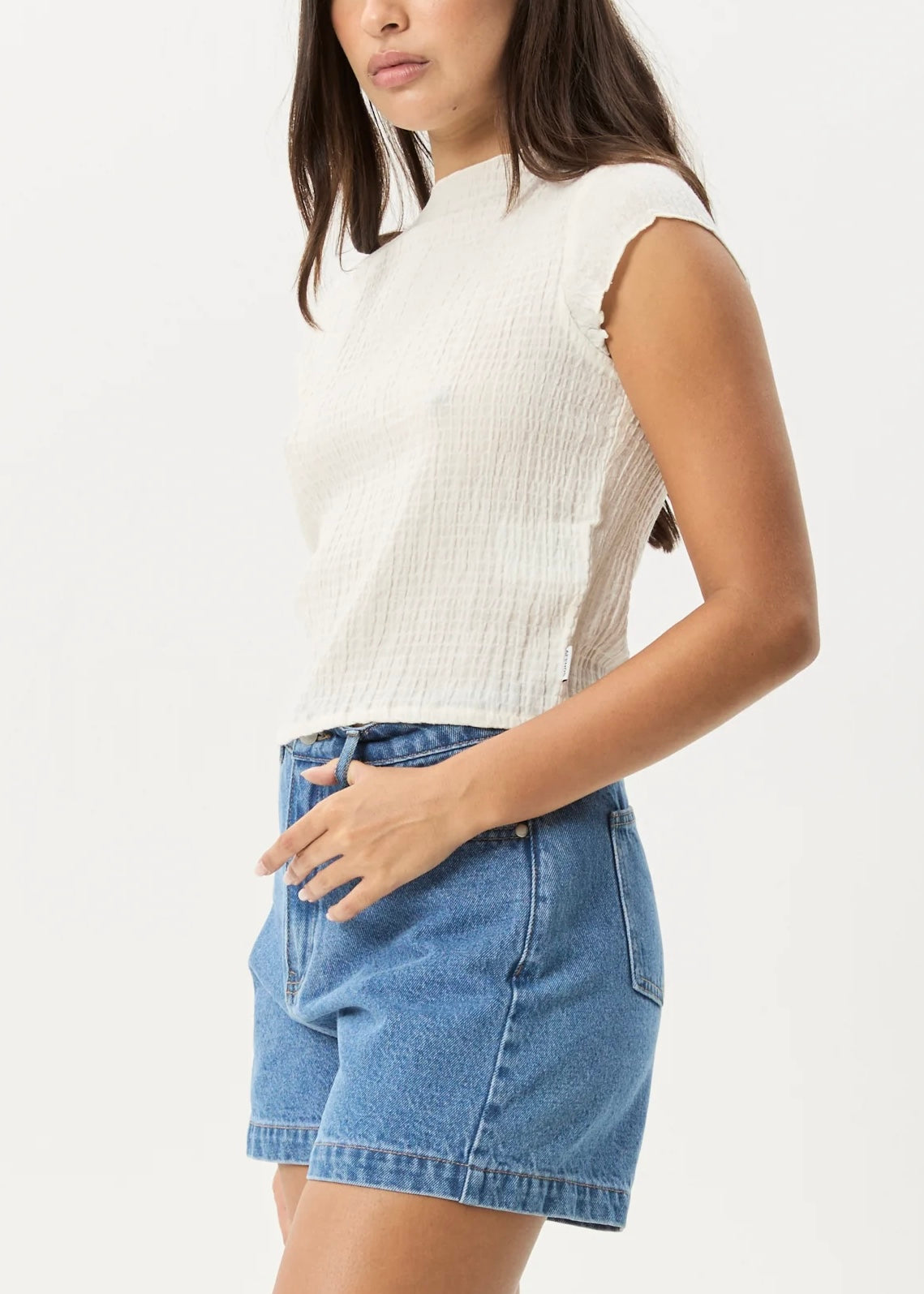 Wren Seersucker Top