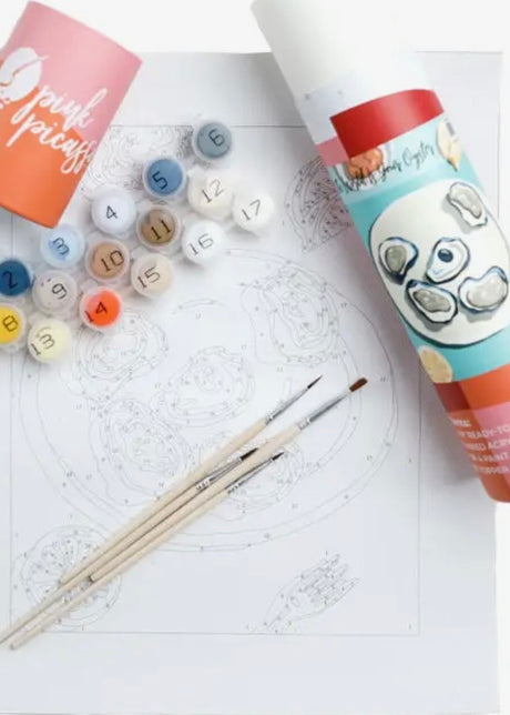 The World is Your Oyster Paint by Numbers Kit