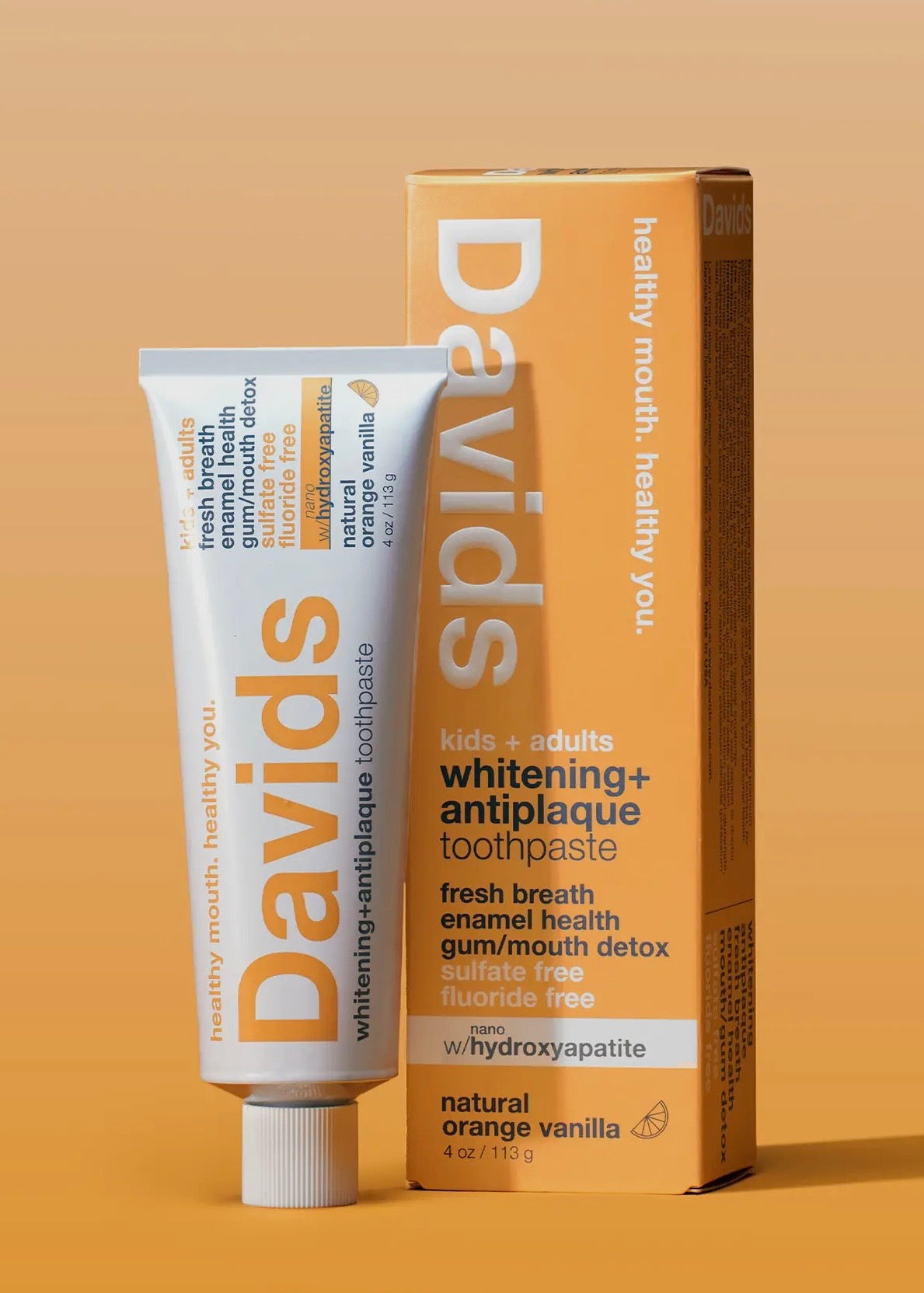 Davids Nano-Hydroxyapatite / Orange Vanilla