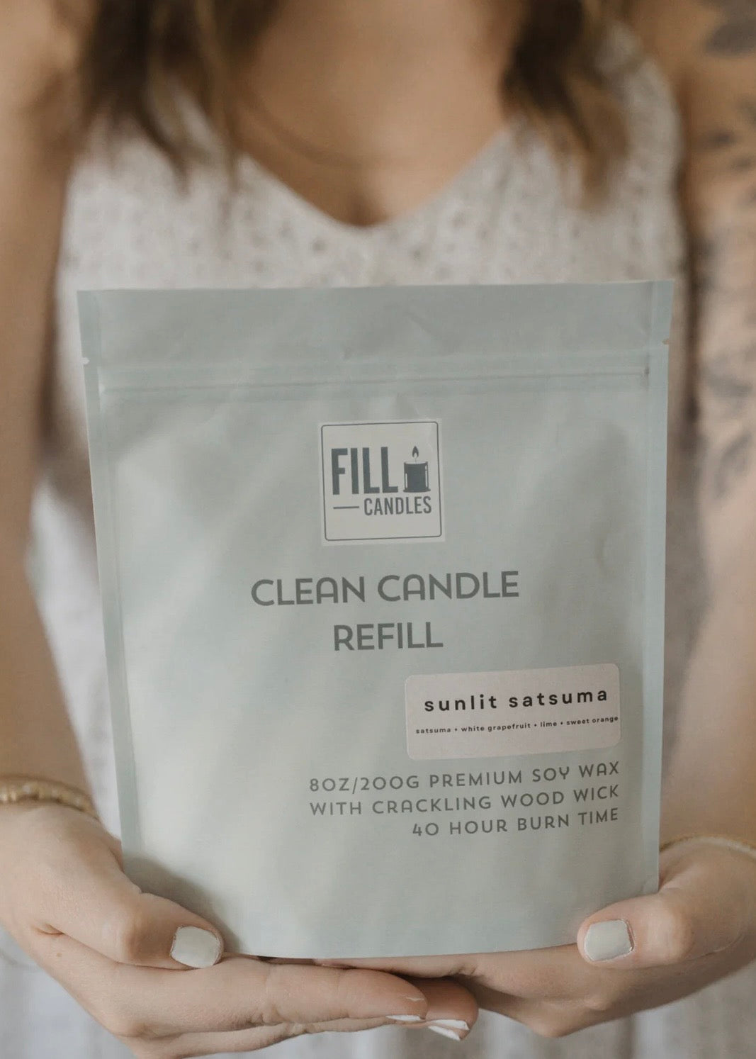 Sunlit Satsuma Candle Refill