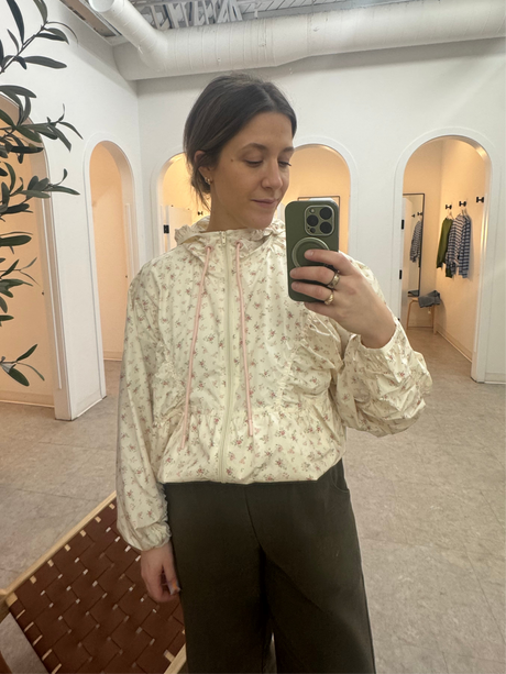 Ditsy Floral Windbreaker