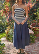 Aline Stripe Tube Top