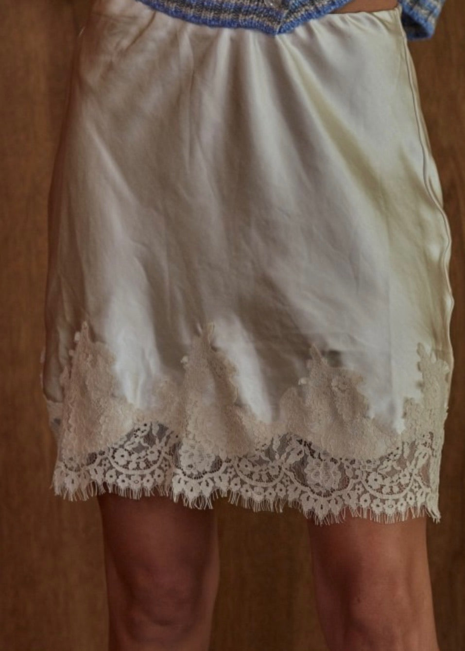 Louie Satin Skirt