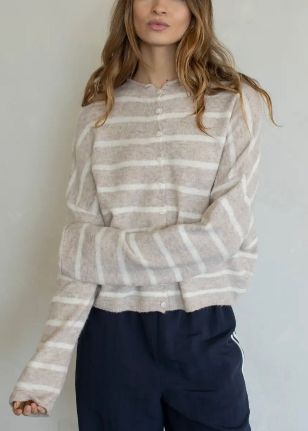 *pre-order (july) Cabana Stripe Piper Cardigan