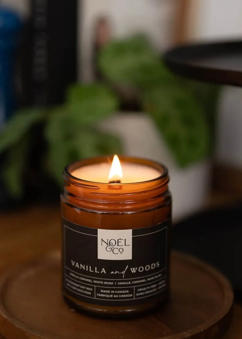 Vanilla & Woods Candle