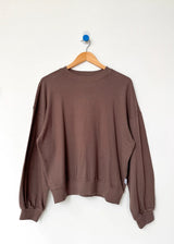 Pointelle Core Sweatshirt