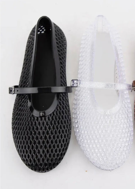 Jelly Mary-Jane Flats