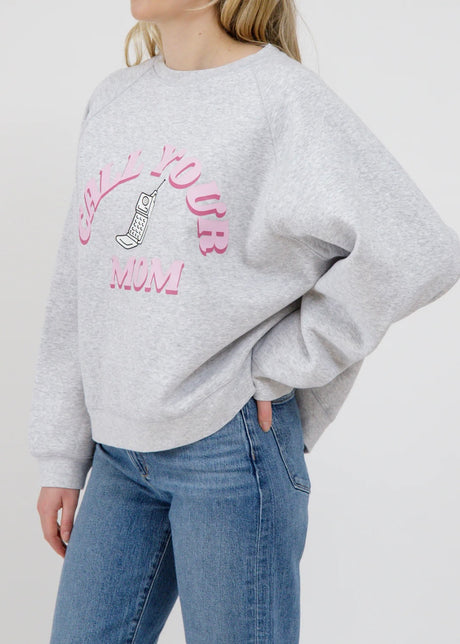 Call Your Mom Crew Sweatshirt