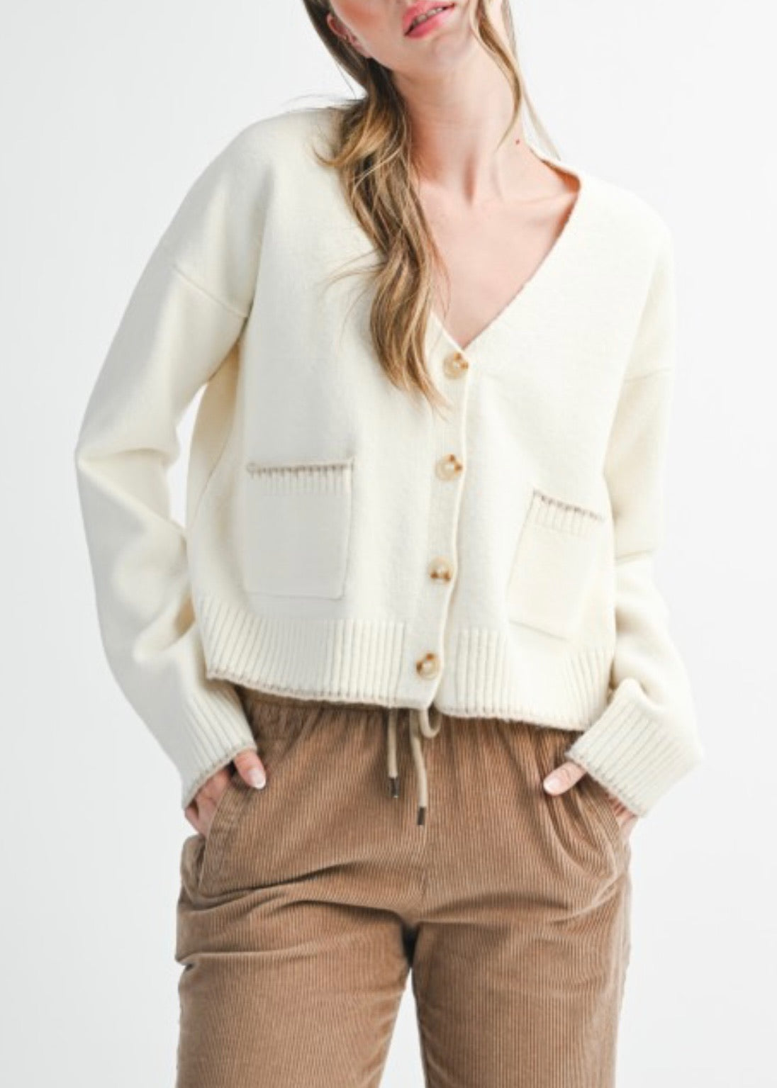 Jules V-Neck Sweater