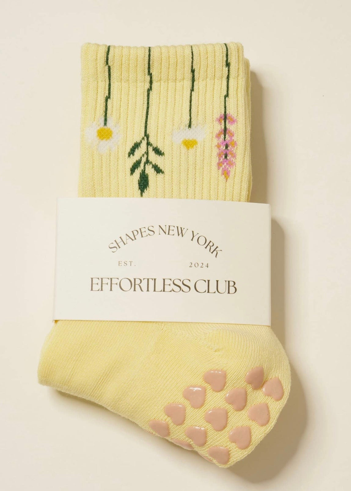 Flower Stem Grip Socks
