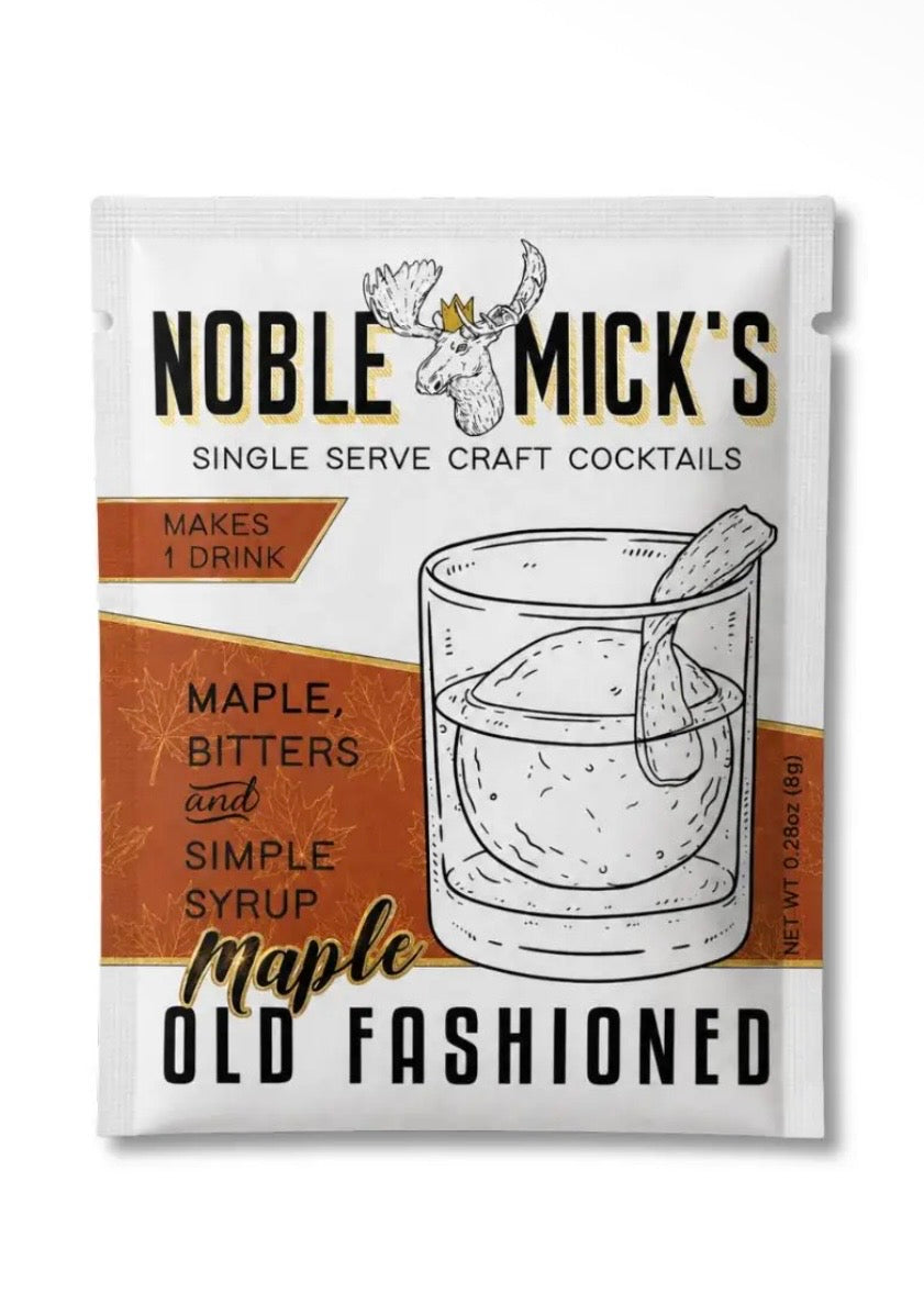 Maple Old Fashioned Single Serve Craft Cocktail