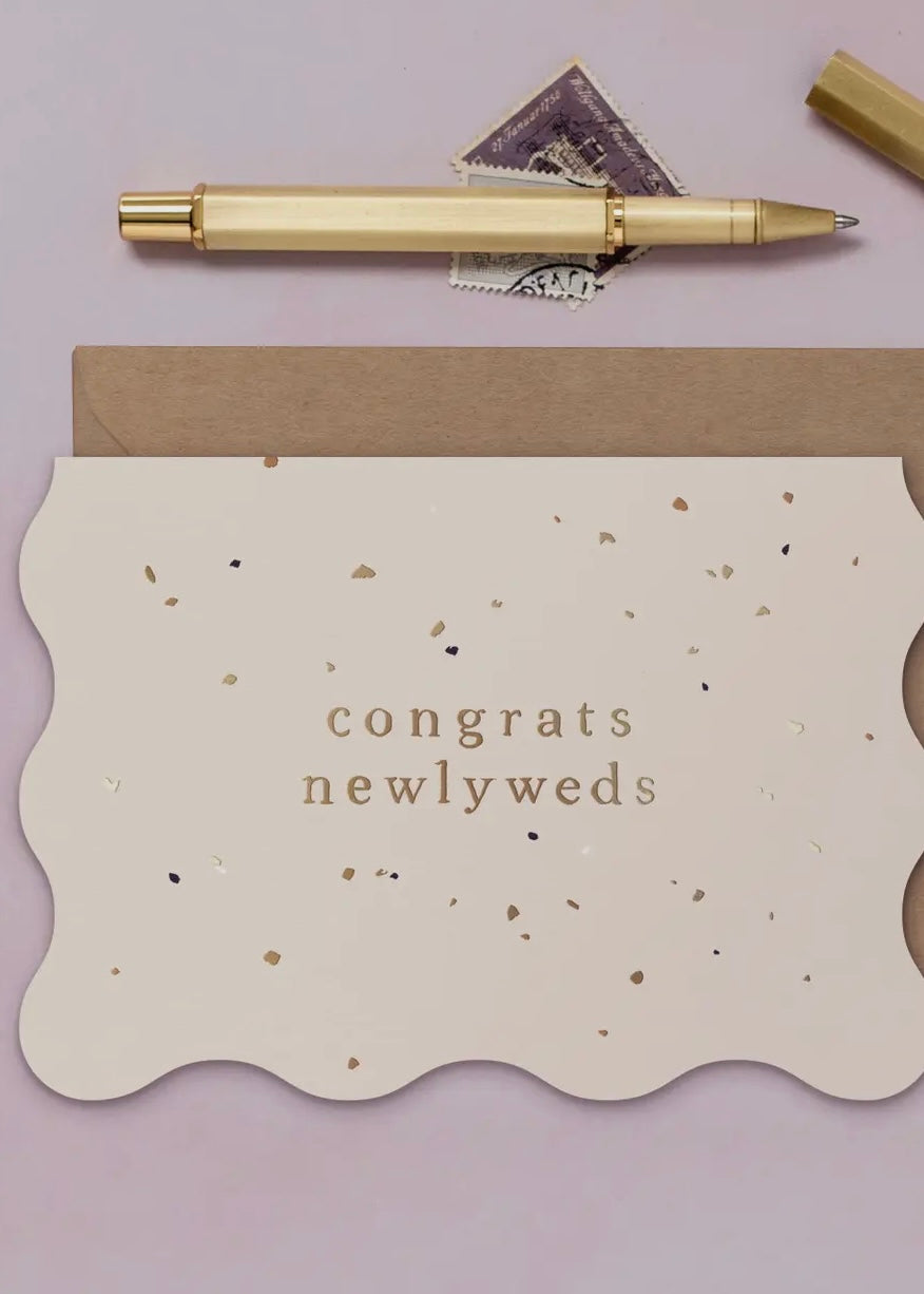 Newlyweds Wedding Card