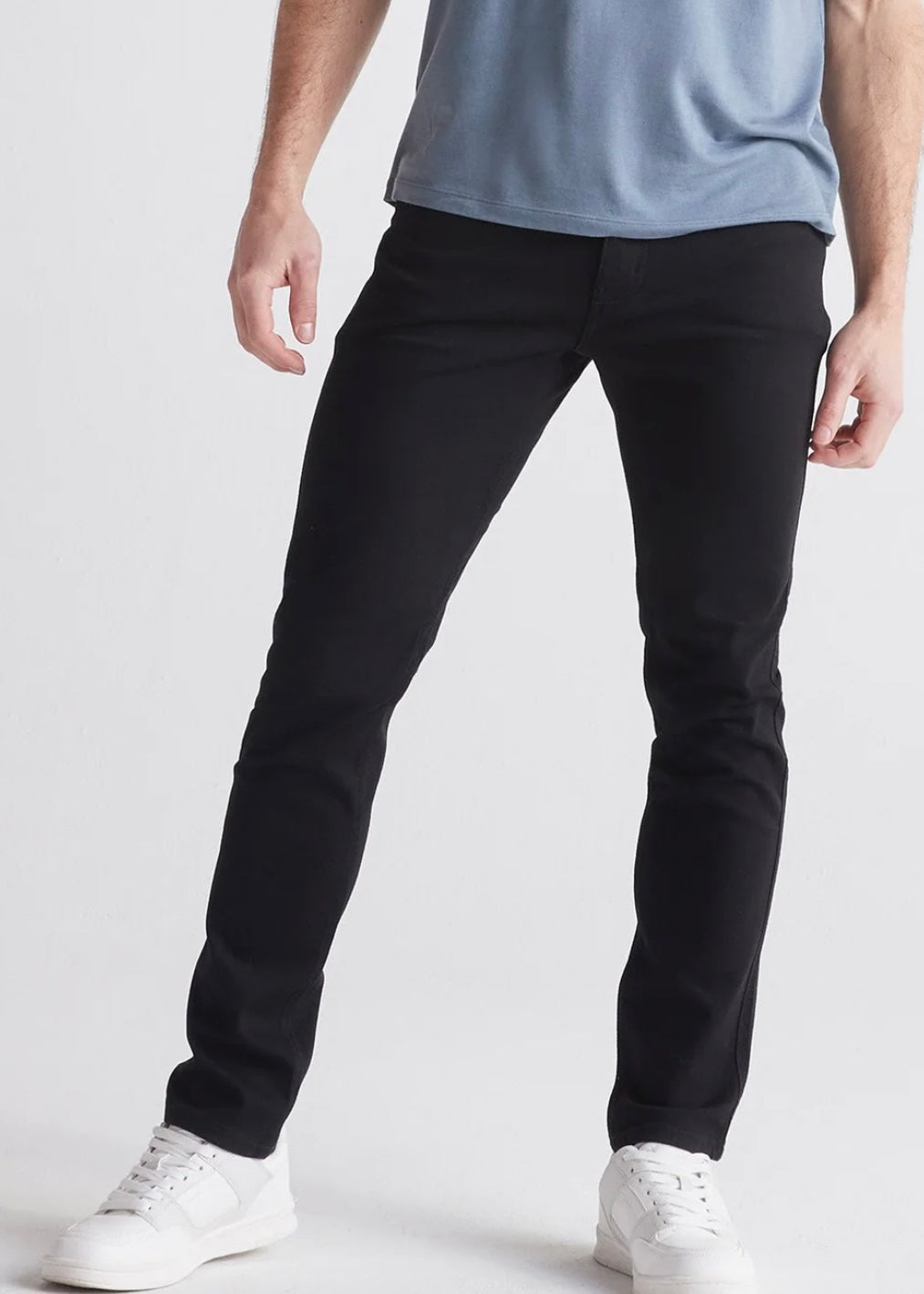 Performance Denim Slim in Black