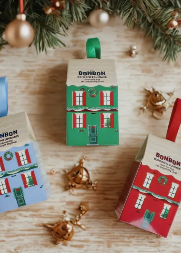 Little House Candy Ornaments