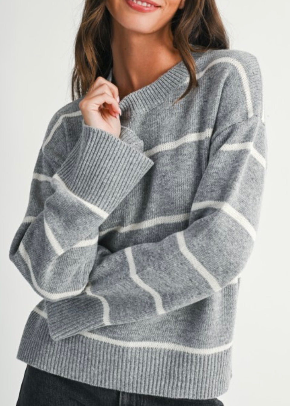 Julia Stripe Sweater