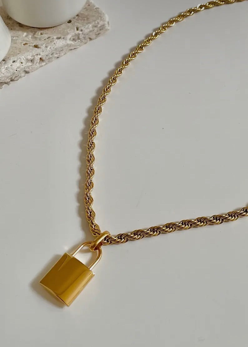 Love Lock Necklace