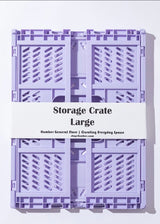 Large Color Storage Crate