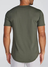 Pulse Short Sleeve Drop Cut Tee