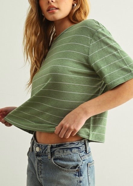 Willow Stripe Top