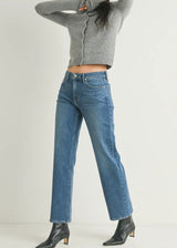 Stretchy Straight Jeans