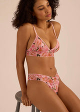 Printed Signature Lace® Thong