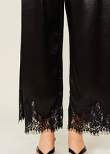 Bella Satin Lace Pants