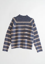 Striped Contrast Sweater