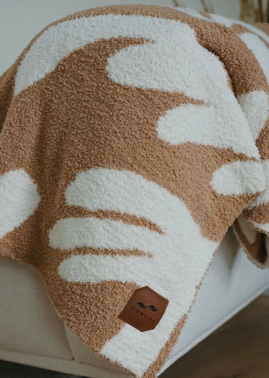 Kingston Plush Knit Throw Blanket | Ty Williams X Slowtide