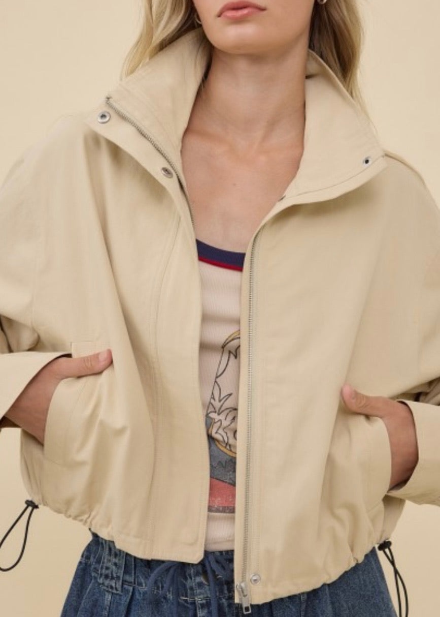 Jenny Stand Collar Jacket